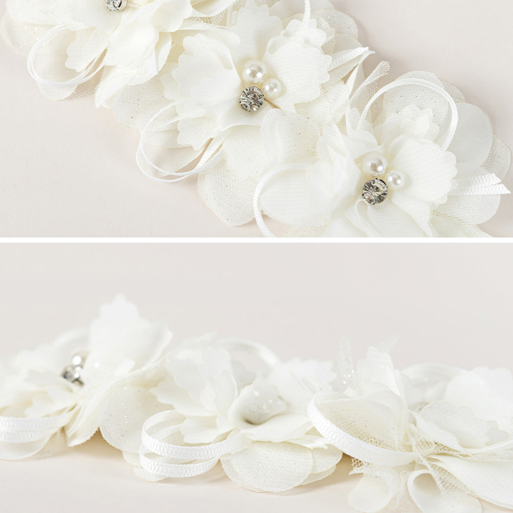 Korean Style Baby Girl Lace Flower Hair Band