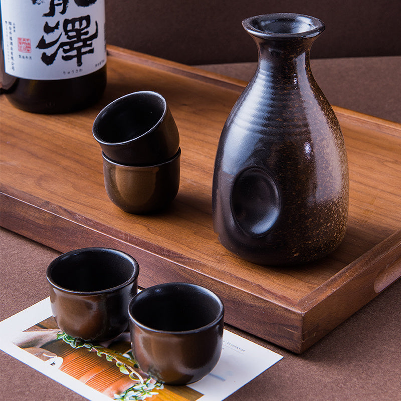 Japanese Style Wine Glass Household Ceramic Creative Sake Jug