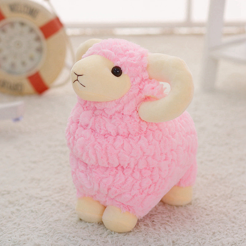 Simulation goat doll plush toy