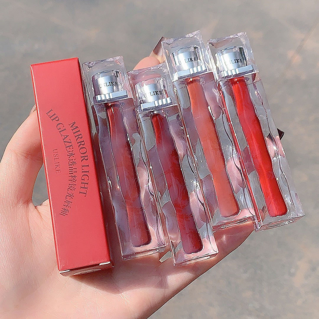 Ice Transparent Mirror Water Light Lip Lacquer