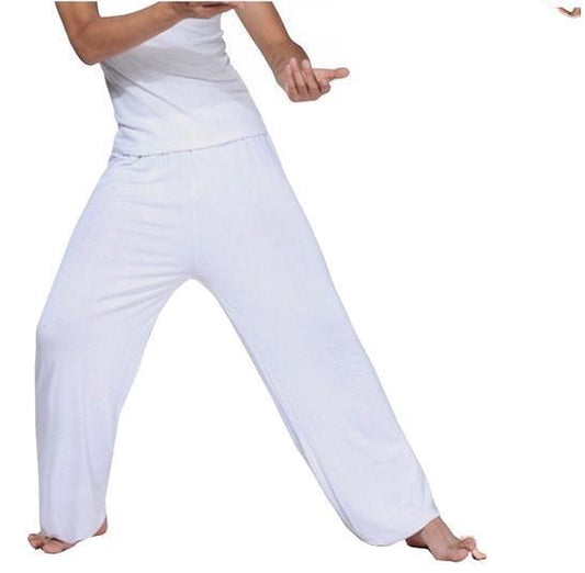 Men's Yoga Morning Exercise Tai Chi Casual Pants