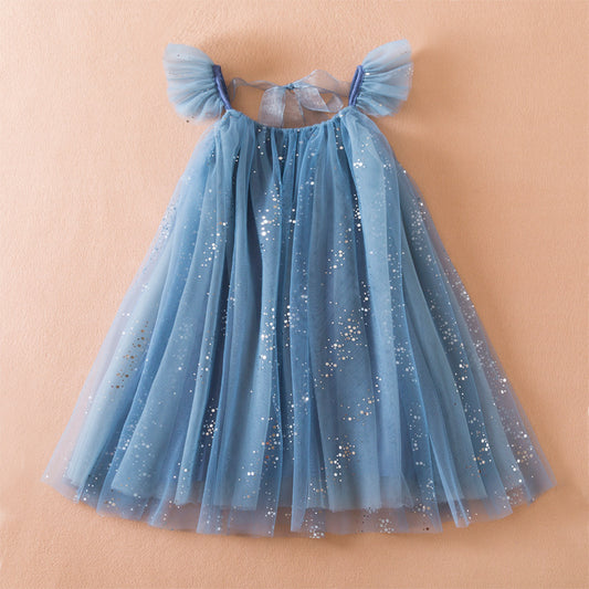 Children's Mesh Tarpaulin Skirt Dress