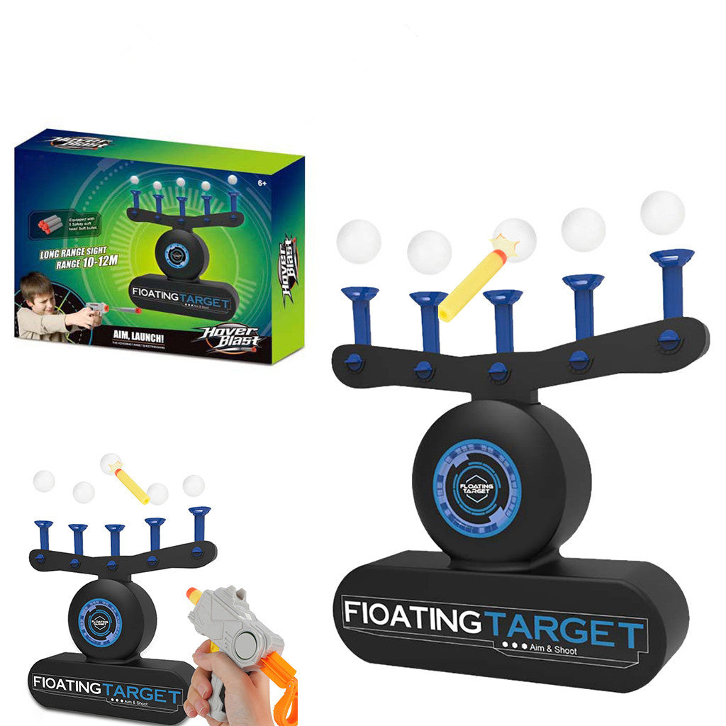 Electric suspended flying ball target