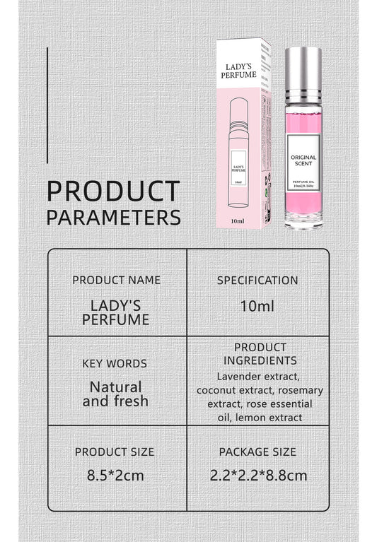 LADY 39 S PERFUME Natural Fresh, Light And Durable