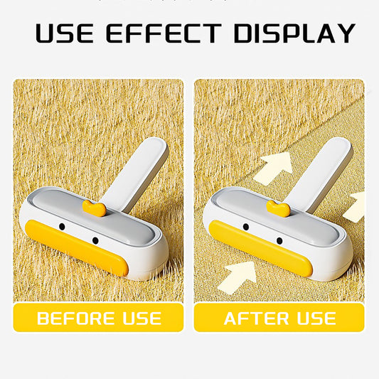 Pet Hair Remover And Reusable Lint Roller Cat And Dog Hair Remover For Furniture, Couch, Carpet, Clothing And Bedding - Portable, Multi-Surface Fur Removal Tool