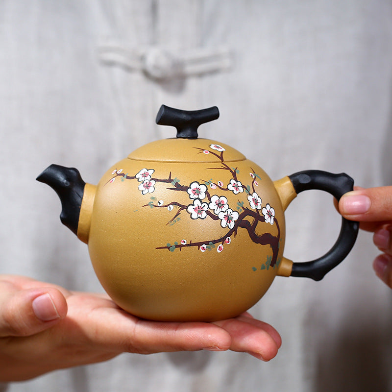 Handmade Purple Sand Teapot