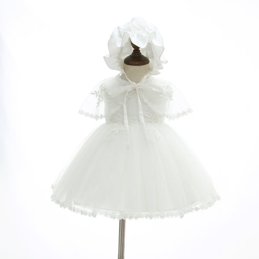 Baby Girl Children's One Year Old Full Moon Wedding Dress
