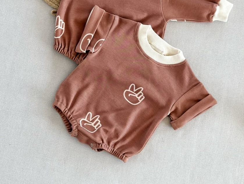 Baby Spring And Autumn Long-sleeved Jumpsuit