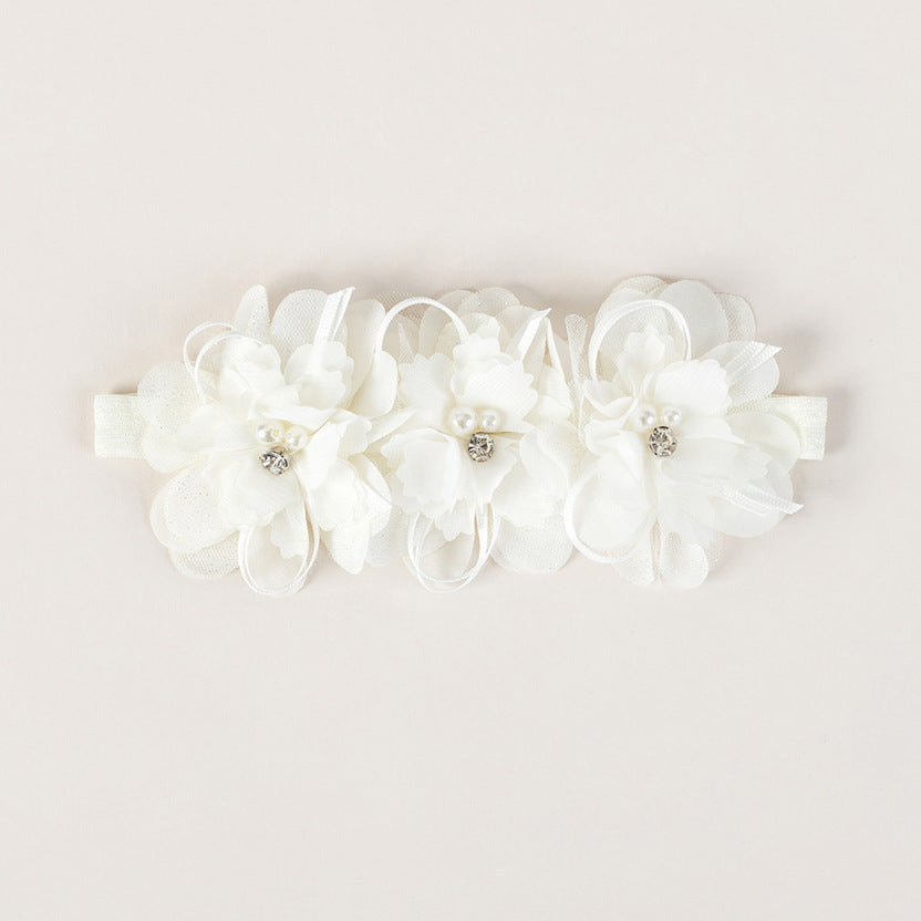 Korean Style Baby Girl Lace Flower Hair Band