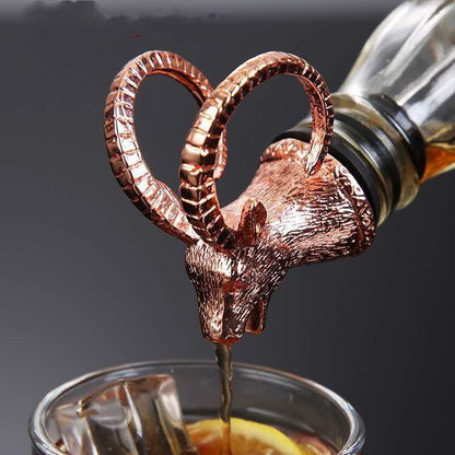 Creative Sheep's Head Wine Pourer