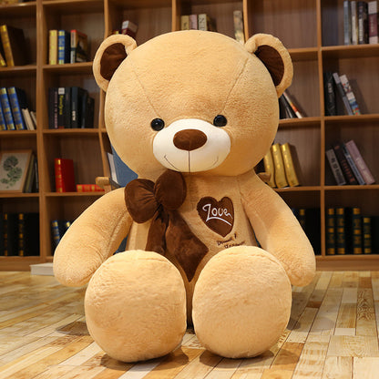 Cute Large Love Bear Plush Toy Confession