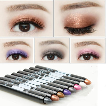 Pearlescent lying silkworm pen