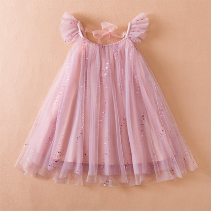 Children's Mesh Tarpaulin Skirt Dress