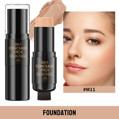 Highlight Blush Double-headed Contour Stick With Brush
