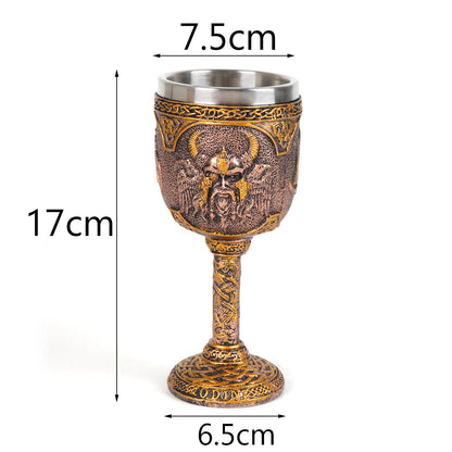 Nordic Myth Retro Stainless Steel Goblet