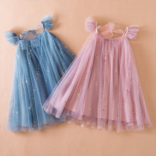 Children's Mesh Tarpaulin Skirt Dress