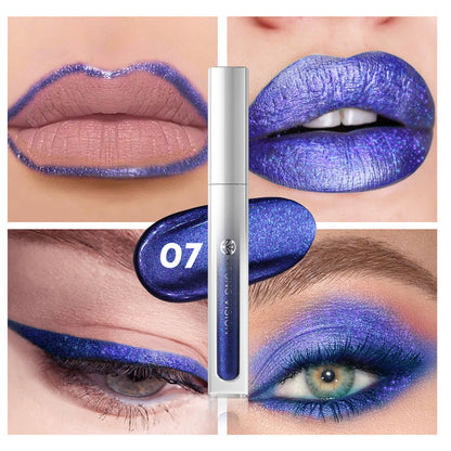 8 Colors  Lip Gloss Not Easy To Stick Cup Eye Shadow
