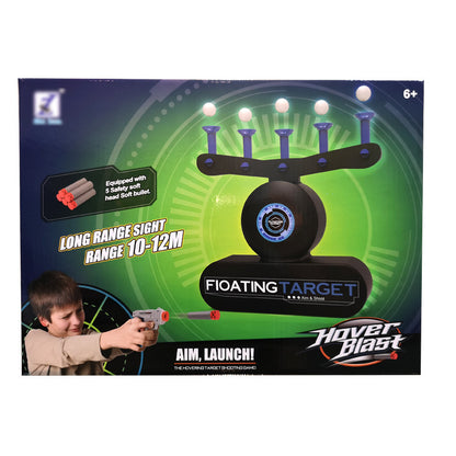 Electric suspended flying ball target