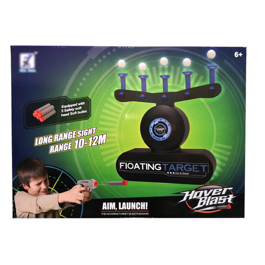 Electric suspended flying ball target