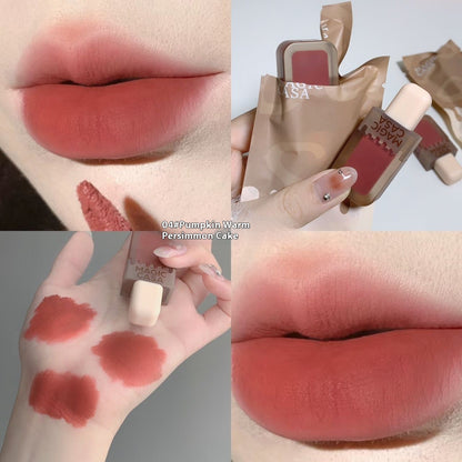 Ice Cream Lip Lacquer Matte Fog Velvet Lasting