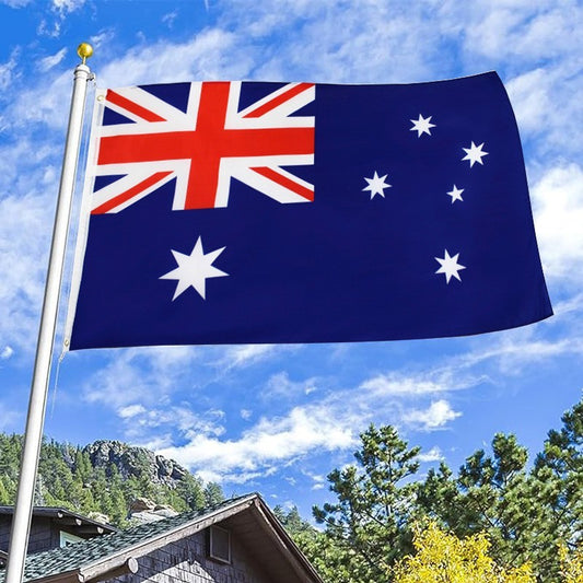 Large Australian Aussie Flag Australia Day OZ Heavy Duty Outdoor 60cm X 90cm National Decoration AU Flag 2X3FT