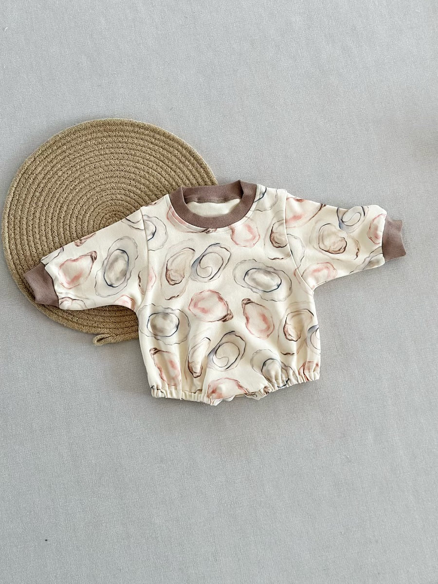 Baby Spring And Autumn Long-sleeved Jumpsuit