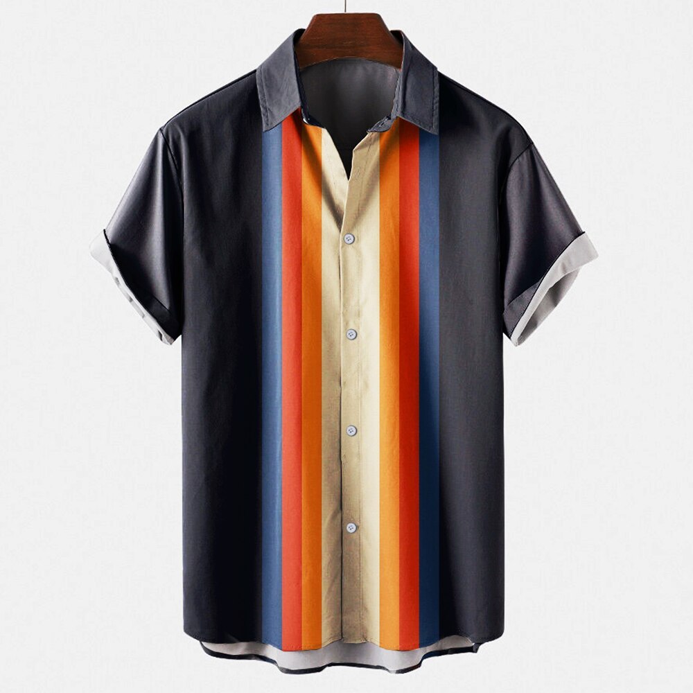 Men's Stylish Printed Hawaiian Shirt