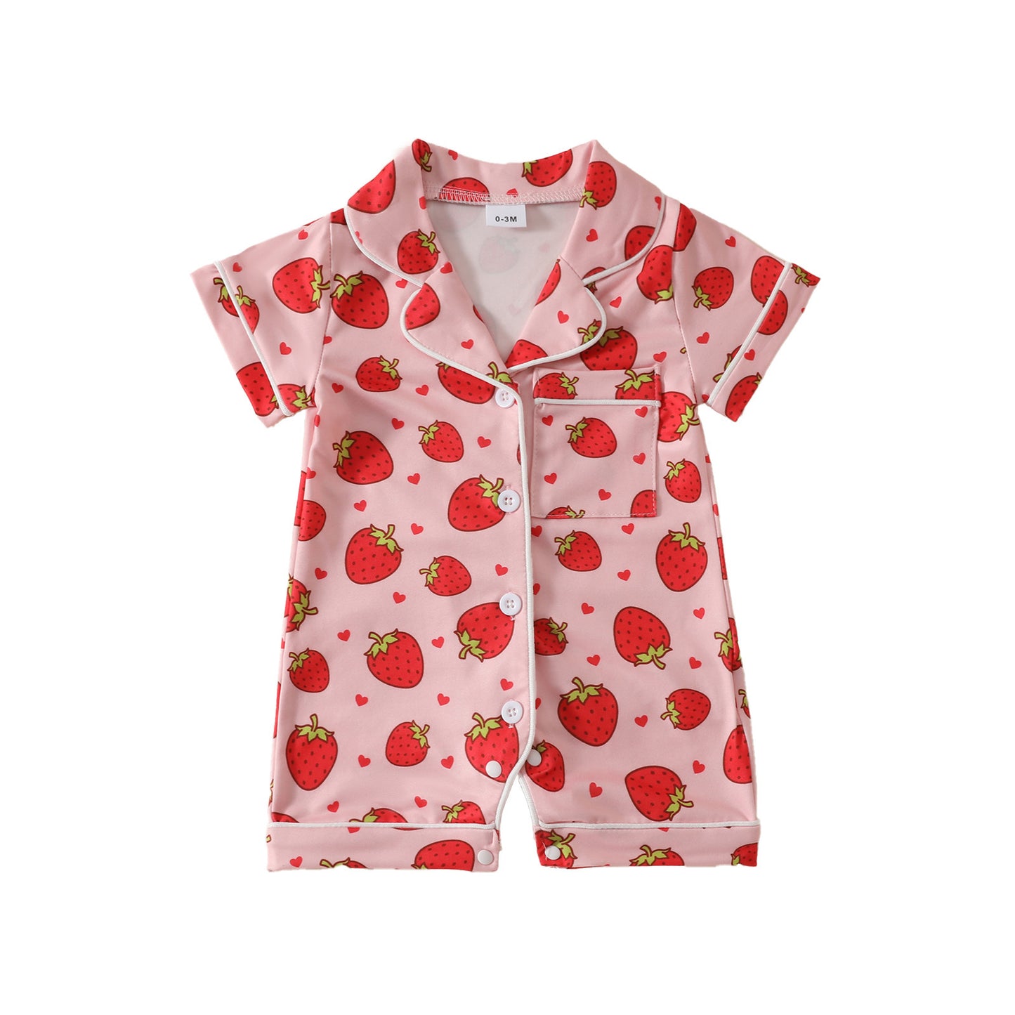 Printed Fashion Personalized Girls' Bow Jumpsuit