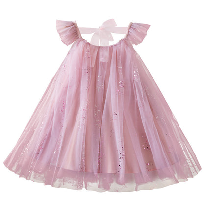 Children's Mesh Tarpaulin Skirt Dress