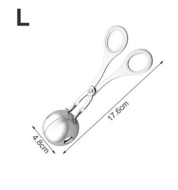 Model Meatball Maker Meat Kitchen Non Stick Spoon Stainless Steel Spoon