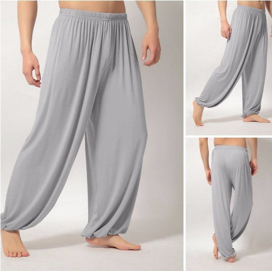 Men's Yoga Morning Exercise Tai Chi Casual Pants