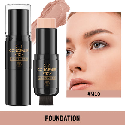 Highlight Blush Double-headed Contour Stick With Brush