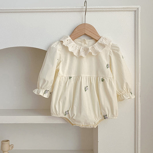 Women's Baby Long Sleeve Butt Wrap Clothes Jumpsuit